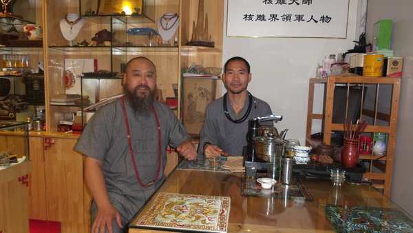 山東佛學(xué)會長來本店交流