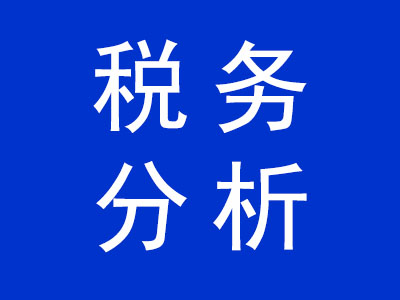 稅務(wù)分析